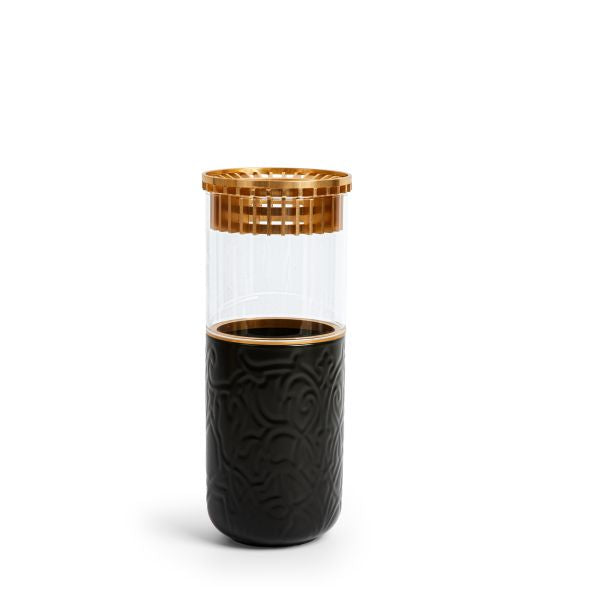 Luxury Flower Vase From Majlis - Black