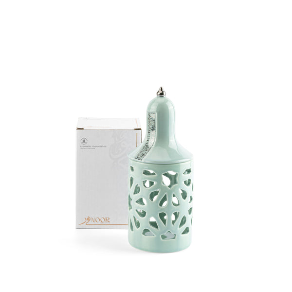 Medium Electronic Candle From Nour - Blue