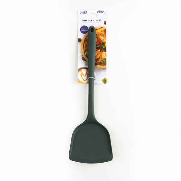 Wide silicone 
food dustpan - Green