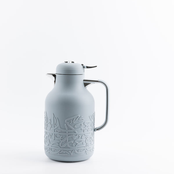 One Vacuum Flask For Tea And Coffee From Jiwar - Blue + Silver