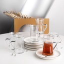 Tea Glass Sets From Crown - Silver