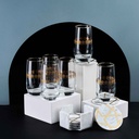 White - Tea Glass Sets From Majeste