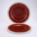 Maroon - Dessert Serving Sets From Kufi